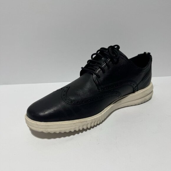 Cole Haan Mens Grand Wingtip Oxfords Black Size 11.5 M